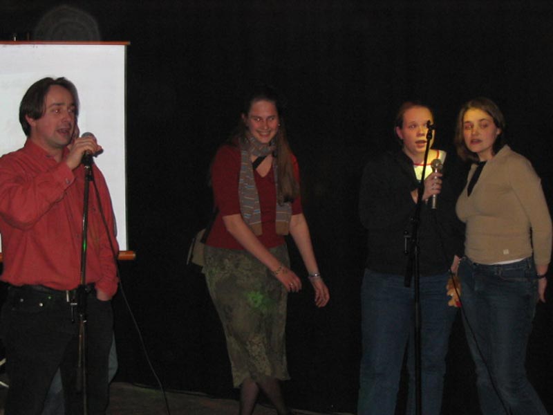 Kris, ilse, dapske, en kim